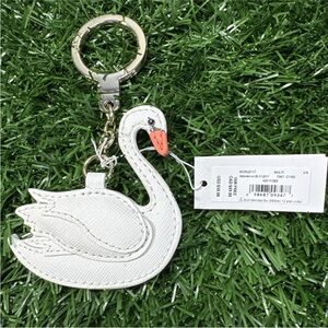 White Swan Keychain